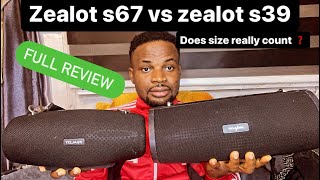 Let’s compare zealot s67 against zealot s39🤔 full review amp sound battle [upl. by Akamaozu]