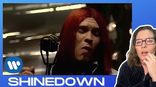 LucieV Reacts for the first time to Shinedown  Simple Man Official Video [upl. by Hoashis]