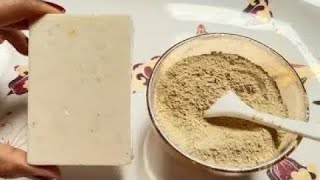 Homemade multani mitti soap [upl. by Analrahc]