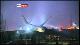 Atlanta Delta Plane Crashes After Rolling Off Runway [upl. by Bowers872]