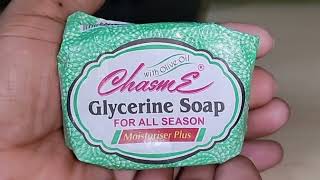 Chasme Glycerine Soap with Olive Oil for All Season Moisturiser Plus Hand Made Soap Chasme Chemical [upl. by Lokkin]