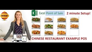 Configuring Excel Point Of Sale for Chinese Restaurant [upl. by Esdnil538]