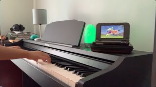 The Legend of Zelda Ocarina of Time — Title Theme  Piano Cover Short [upl. by Aihsenal]