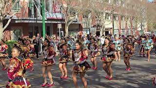 2024 Thanksgiving Parade Bolivian Dancers [upl. by Lenneuq]