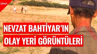 Narinin cansız bedenini taşıyan Nevzat Bahtiyarın olay yeri keşif görüntüleri [upl. by Rammaj]