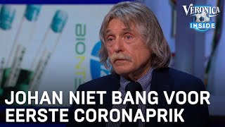 Johan niet bang voor coronaprik Meer slachtoffers door corona dan bijwerkingen  VERONICA INSIDE [upl. by Atikat265]