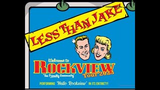 Less Than Jake Welcome To Rockview Tour July 15 2023 live from Irving Plaza New York [upl. by Aicargatla]