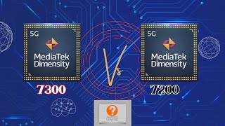 Dimensity 7300 vs Dimensity 7200 [upl. by Airdnassac760]