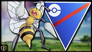 Beedrills INSANE XScissor Damage Boost in Pokémon GO Battle League [upl. by Arita]