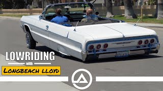 64 Impala Lowrider Ragtop  Lowridin’ with Long Beach Lloyd [upl. by Hukill620]