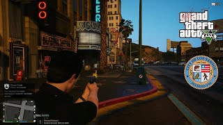 Evitamos um massacre em Vinewood Boulevard LSPDFR  GTA V  Ep 90 [upl. by Zalea]