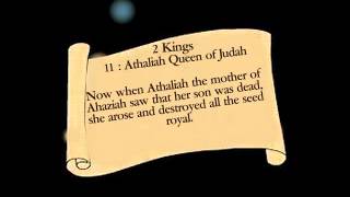 2 Kings 11Athaliah Queen of Judah [upl. by Deryl979]