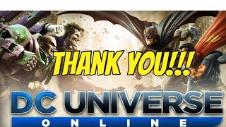 DCUO  I Want to Say Thank You [upl. by Houghton671]