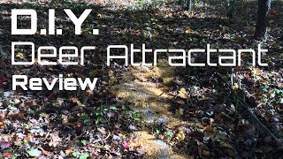 DIY Deer attractant  corn coat  Review [upl. by Eila992]