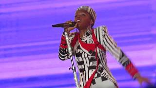 Janelle Monae  quotPrimetimequot amp Moving Guitar Tribute to Prince  Afropunk  August 26 2018 [upl. by Bartolomeo]