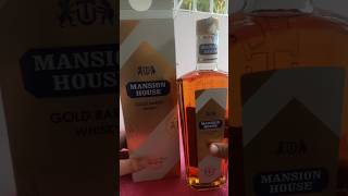 Mansion House Gold Barrel Whisky whisky viralvideo [upl. by Gerladina]