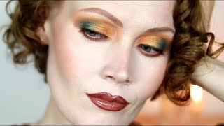 Golden Green Smokey Eye makeup tutorial [upl. by Ttegdirb966]