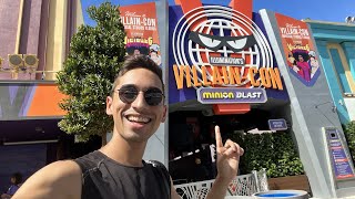 VillainCon Minion Blast At Universal Orlando Is OPEN kinda  HHN 2023 Updates amp My Favorite Ride [upl. by Had]