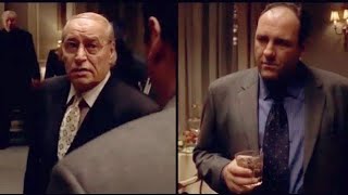 The Sopranos  Tony Soprano vs Carmine Lupertazzi Sr  all disputes 20012004 [upl. by Teresita]