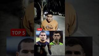 TOP 5 MEJORES ARQUEROS DE LA HISTORIA  ⚽️🤯🧤 futbol arqueros viral [upl. by Ivek]