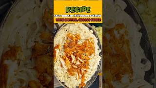 Chicken Fettuccine Creamy amp Cheesy Alfredo Recipe shorts sarasiddiquiofficial recipes mom viral [upl. by Redman]