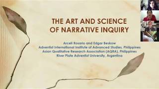 Webinar The Art and Science of Narrative Inquiry [upl. by Stovall464]