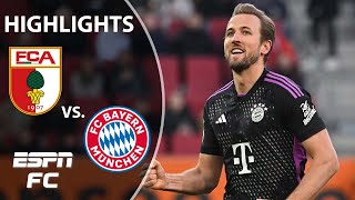 Augsburg vs Bayern Munich  Bundesliga Highlights  ESPN FC [upl. by Hasheem]