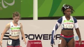 Athletics  Womens 100m  T38 Final  Rio 2016 Paralympic Games [upl. by Chancey]