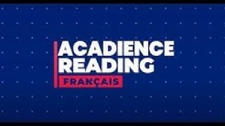 Acadience Reading Français  Module 4  Pourquoi intervenir tôt [upl. by Aerbma]