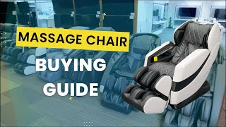 How To Choose The Perfect Massage Chair [upl. by Amikehs]