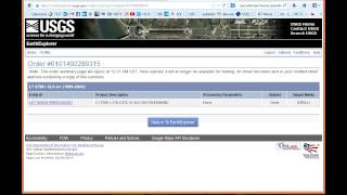 How to order satellite data from glovisusgsgov [upl. by Seilenna]
