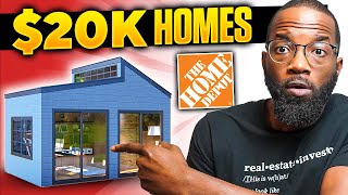 4 Homes You Can Buy at Home Depot for 25000 or Less [upl. by Pancho]