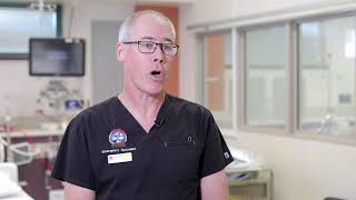 Campbelltown Hospital Associate Professor Richard Cracknell discusses COVID19 and the ED [upl. by Idissac]