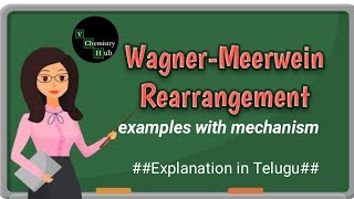 Wagner–Meerwein rearrangementNametkin Rearrangementexplanation in Teluguclear explanation [upl. by Fennelly]