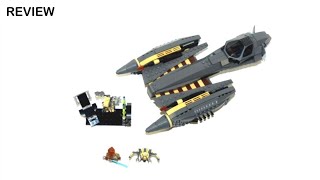 LEGO Star Wars General Grievous Starfighter Set 8095 Review [upl. by Eynahpets]