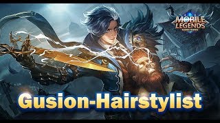 Mobile Legends Bang Bang Gusion New Skin Hairstylist [upl. by Bobina]