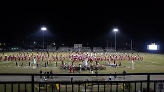 Crestview High School  The Big Red Machine at the Little Big Horn Competition 10212023 quotHeroesquot [upl. by Htebharas798]