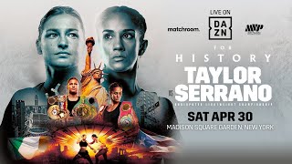 LIVE • Katie Taylor vs Amanda Serrano • Watch Along [upl. by Barta692]