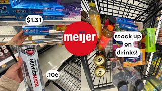 Meijer Best Deals 55511  cheap drinks  77 sale💰 [upl. by Aikar]