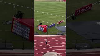 Prefontaine Classic 2024 Josh Kerr beats Jakob Ingebrigtsen in Bowerman Mile [upl. by Ecnarrat]