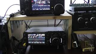 Yaesu FT710 VS Icom IC7300 SSB receive [upl. by Rem787]