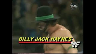 Billy Jack Haynes vs King Kong Bundy SuperStars Feb 28th 1987 [upl. by Silvia]