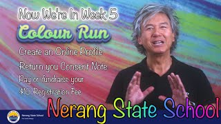 Colour Run at Nerang State School 2024 Week 5 Promo [upl. by Rennug]