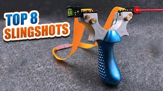 Top 8 Best Slingshots For Survival of 2021  Madman Review [upl. by Iddet]