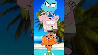 GUMBALL WATTERSON VS RICHARD WATTERSON VS DARWIN WATTERSON shotrs [upl. by Barmen]