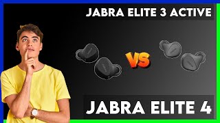 Jabra Elite 3 Active vs Jabra Elite 4 Comparison [upl. by Aenat]