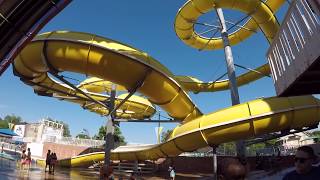 Schlitterbahn New Braunfels  Exciting Water Slides amp Schlittercon XV [upl. by Jeanna]