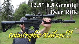 125quot 65 Grendel Deer Rifle Catastrophic Failure [upl. by Lazar]