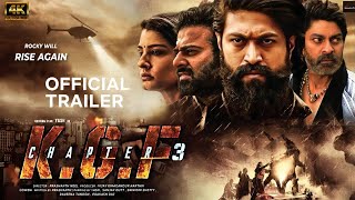 KGF Chapter 3  Concept Trailer HINDI  Yash  Raveena Tandon  NTR  Prashanth Neel  2025 [upl. by Greg]