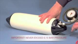 How to Inflate Polyform Boat Fenders Using Adaptor [upl. by Ahsienroc213]